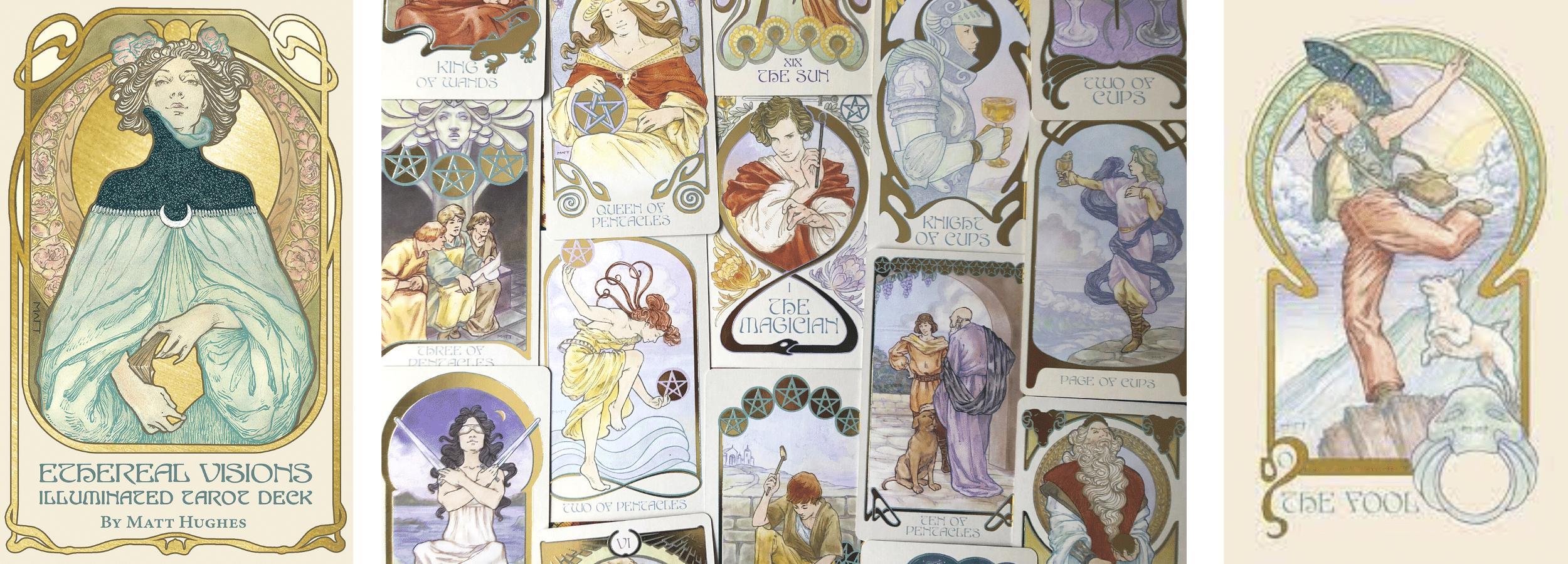 Ethereal Visions tarot cards