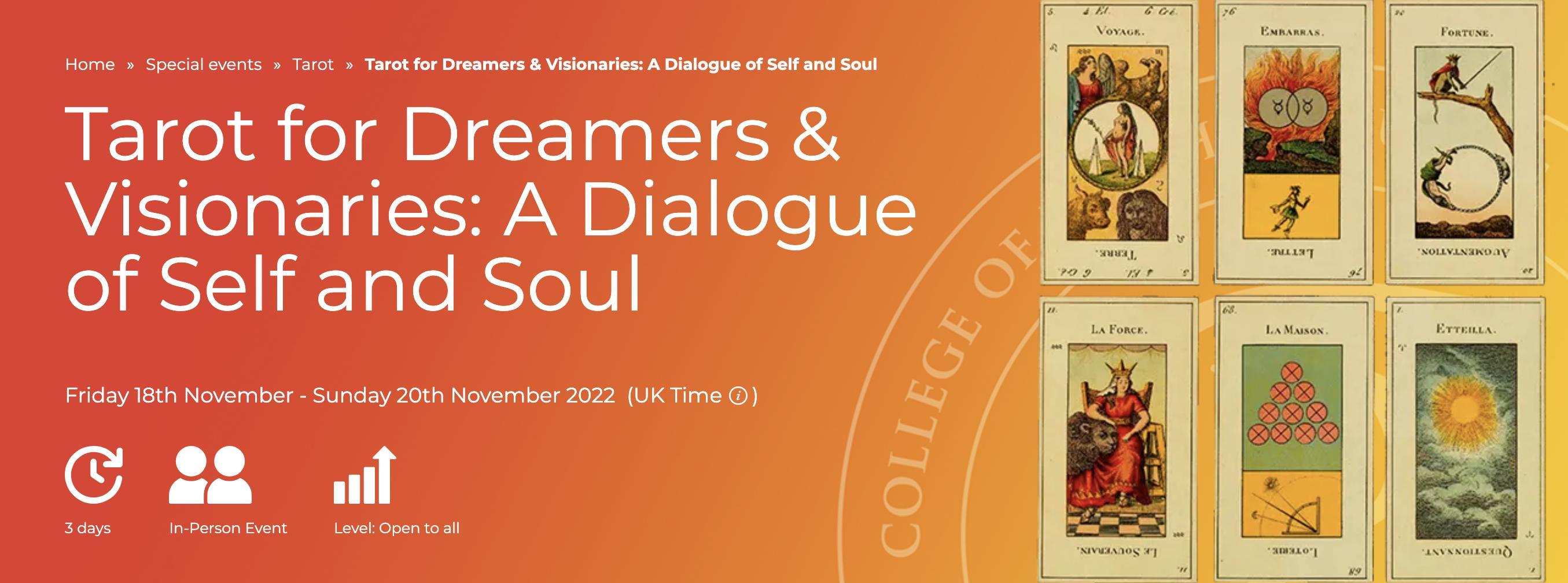 Tarot Symposium banner