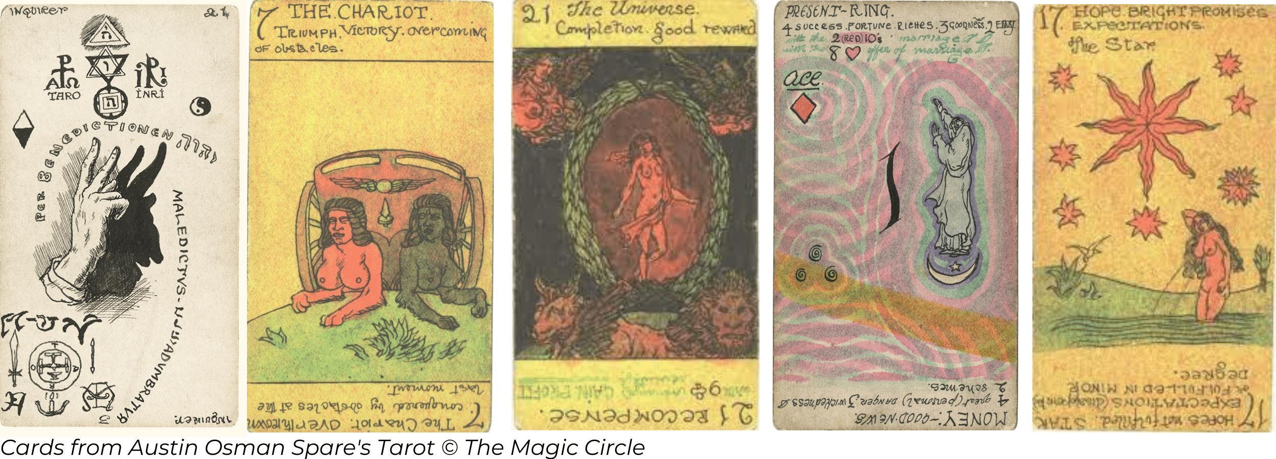 Austin Osman Spare Tarot cards