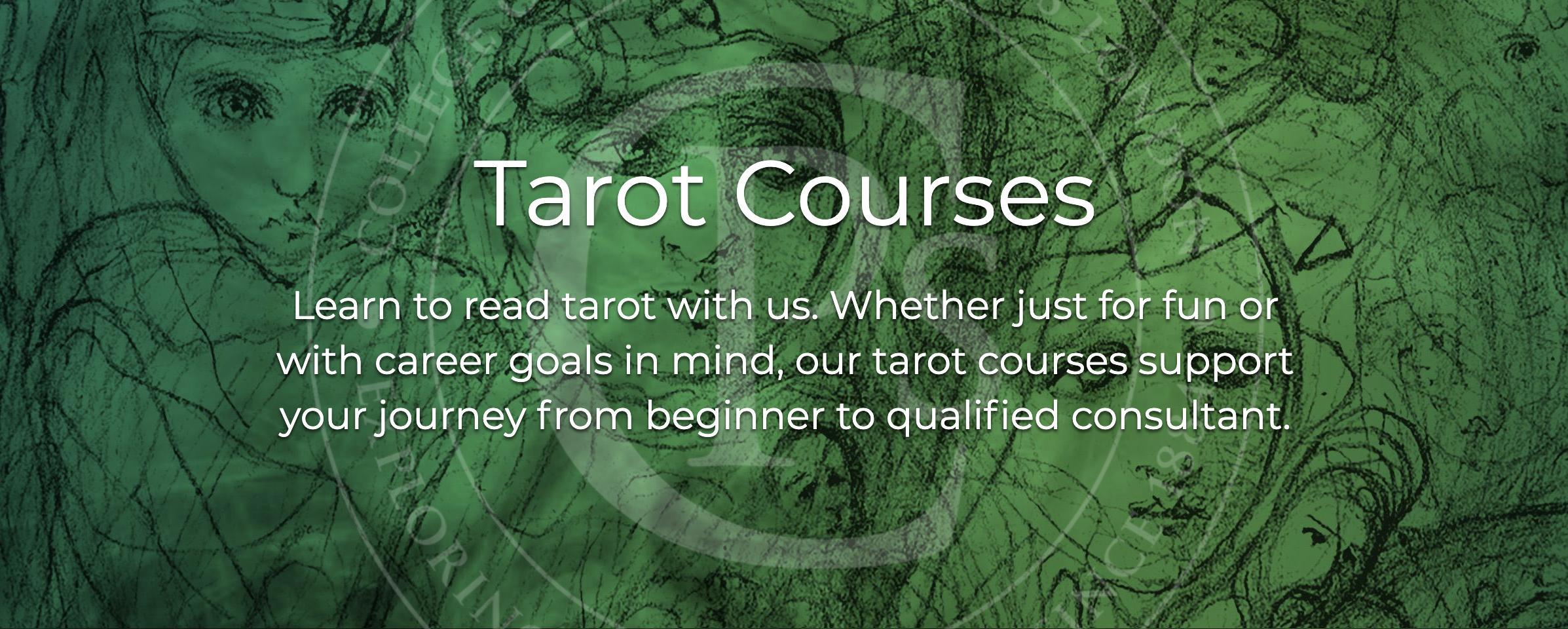 Tarot courses banner