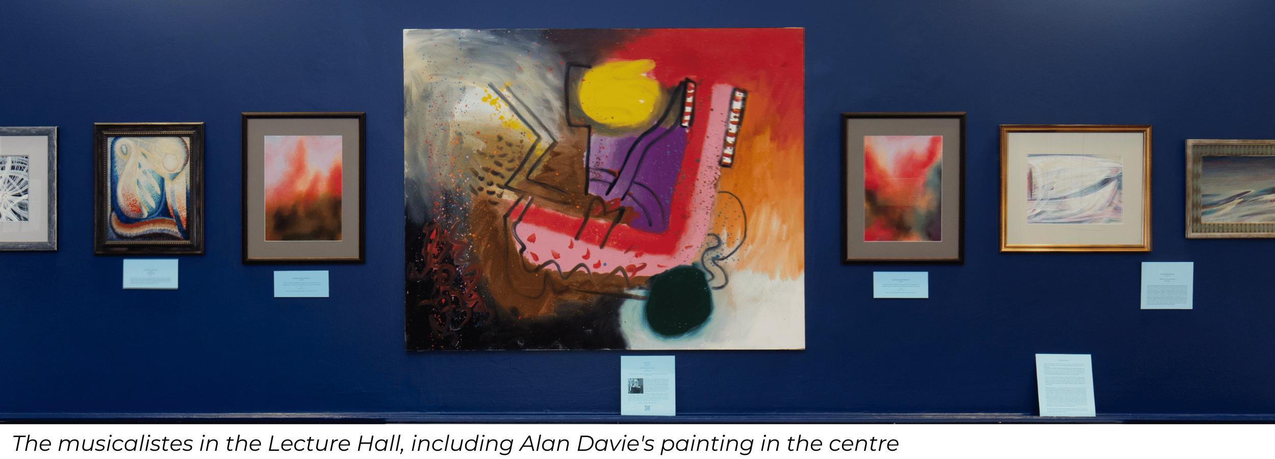 Alan Davie painting