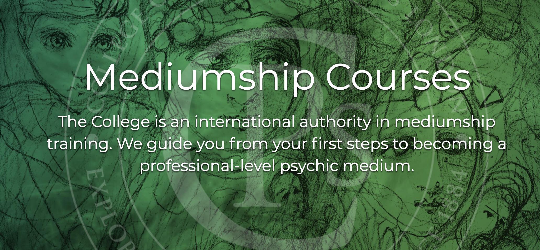 Banner for Hecate followers to click to Mediumship Courses