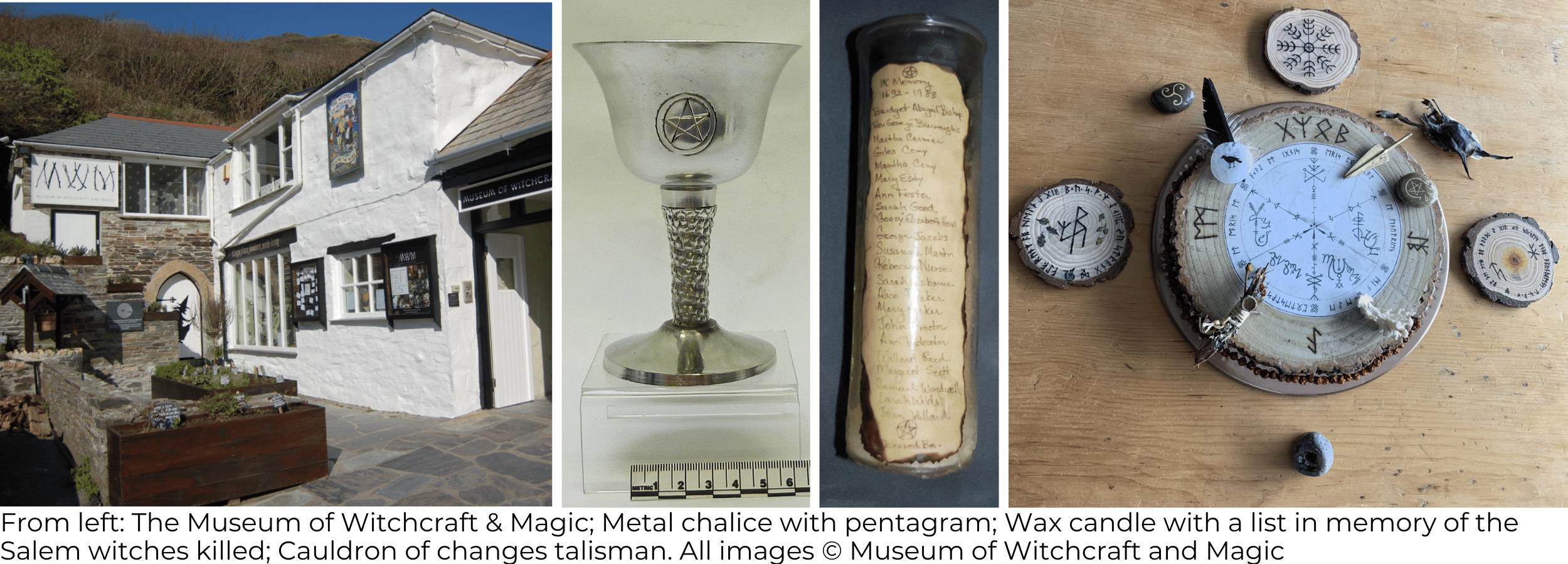 Relics from the Museum of Witchcraft and Magic