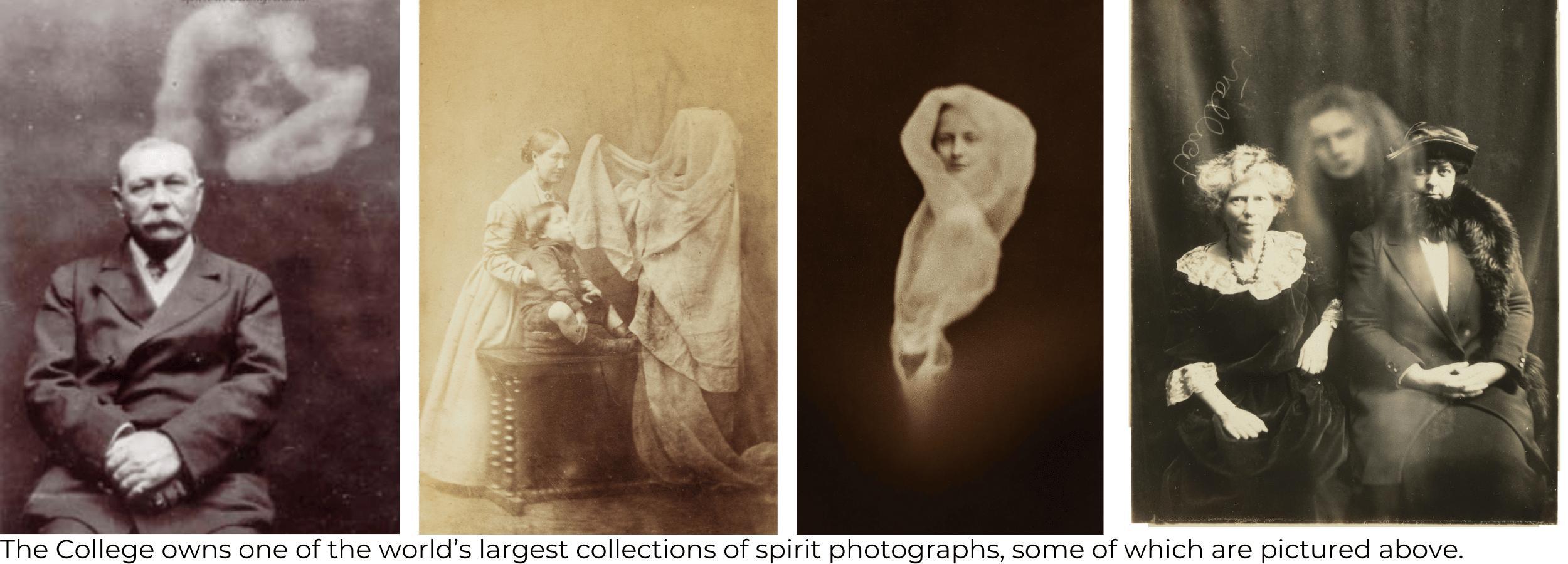 Spirit photographs of ghosts