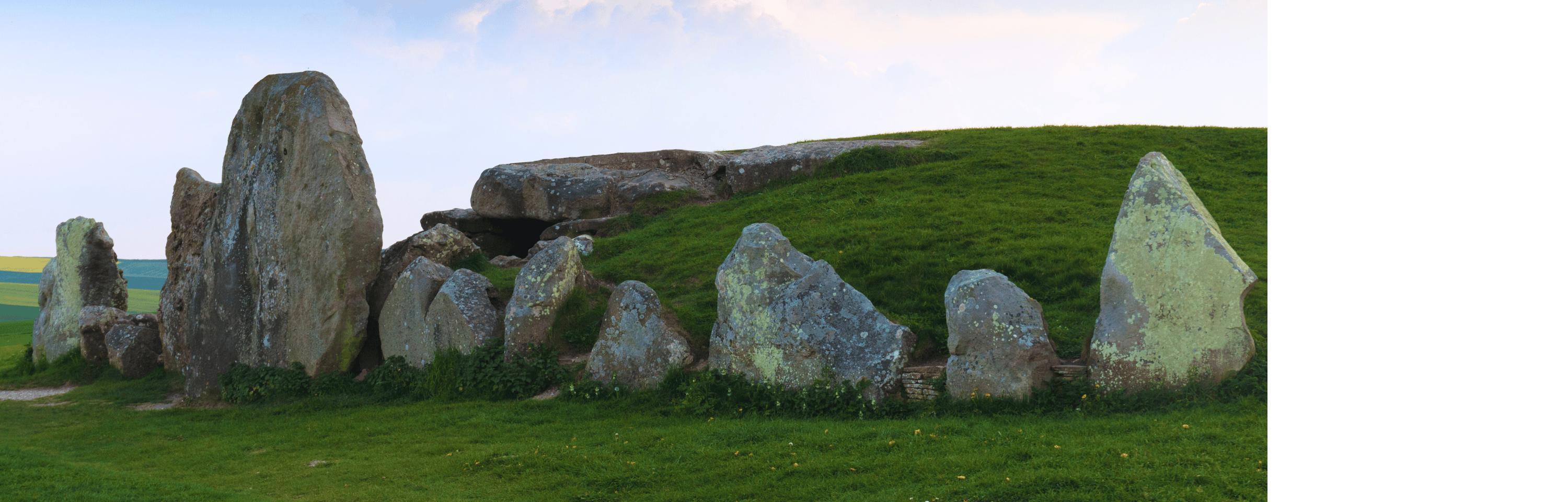 West Kennet Long Barrow at Avebury stone circle