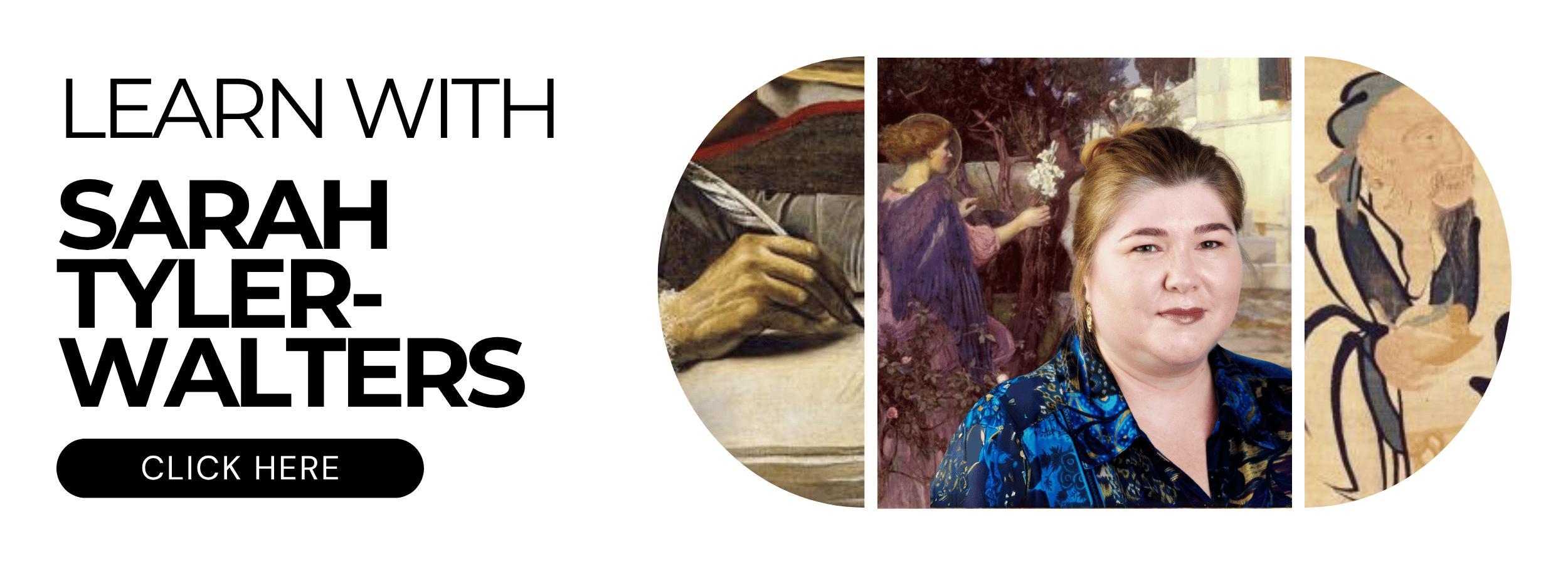 Banner with link to Sarah Tyler-Walters events