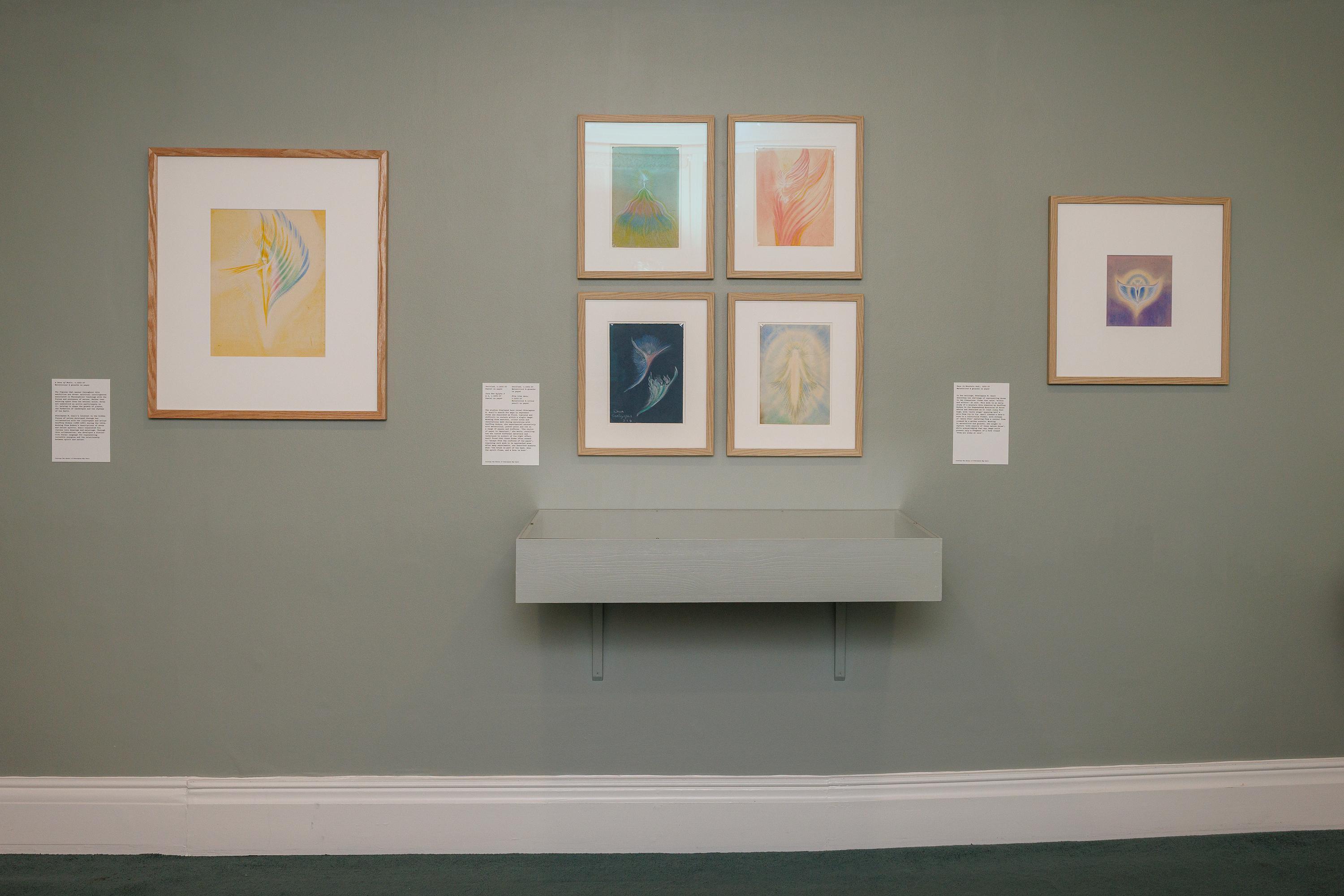 Ethelwynne M Quail's drawings and watercolours of devas